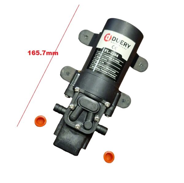 Bomba agua achique FL-2204 12v 4,3 L/m 35psi 3,5A 3S- 20H-E y S 3/8 - Imagen 3