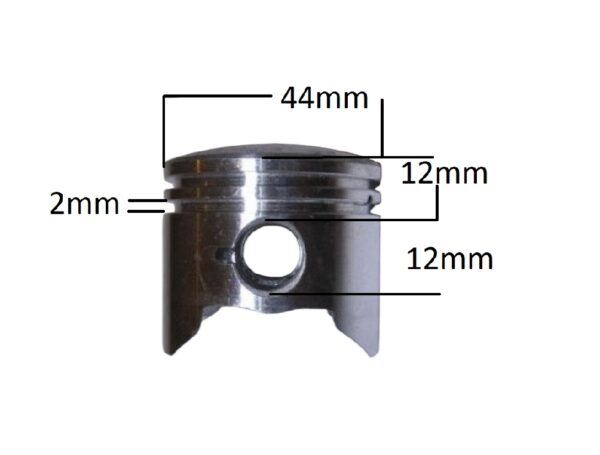 Piston 44mm Motor 49cc 2T