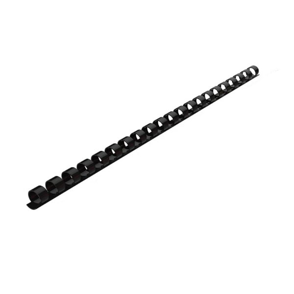 100 Anillas Rectangular 12mm Negro Para Encuadernado - Imagen 2