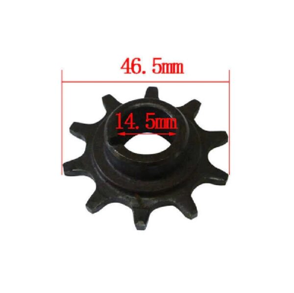 Piñon 415-T10 Embrague motor Bici - Imagen 3