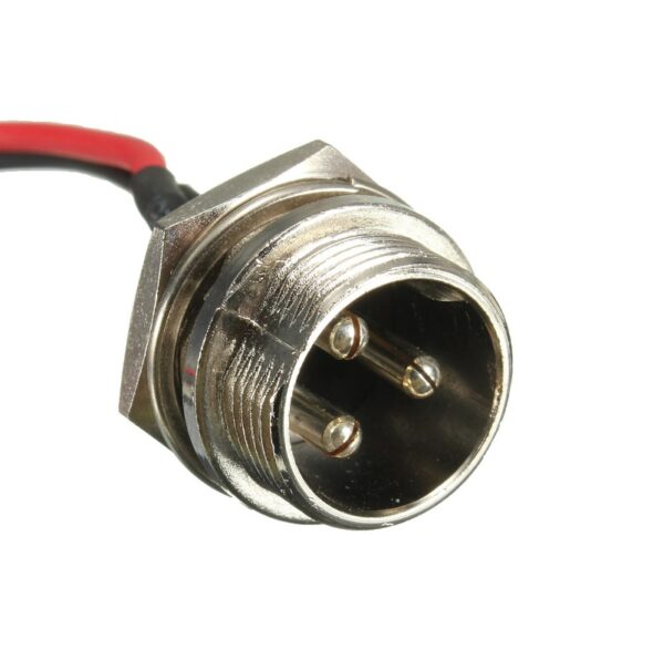 Conector GX-16 3P Macho - Imagen 3