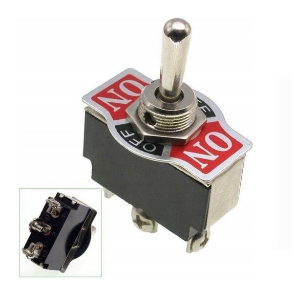 Interruptor Palanca On-Off-On 3P 10A 250V
