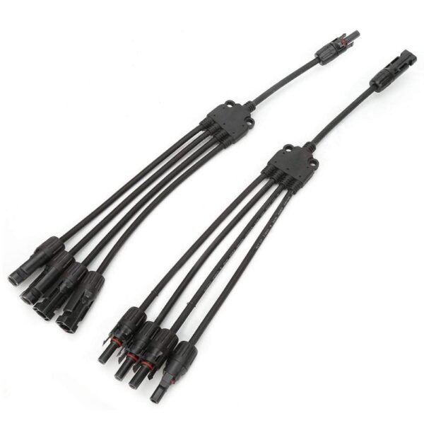 Conector FV MC4 Cuadruple