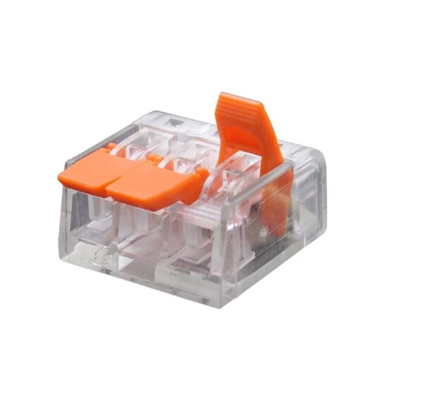 Conector de Cable 3 Pines PCT 413 Transparente