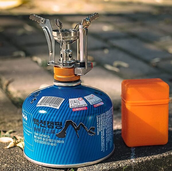 Mini Cocinilla Camping a Gas Plegable Ultraligera Portátil - Imagen 4