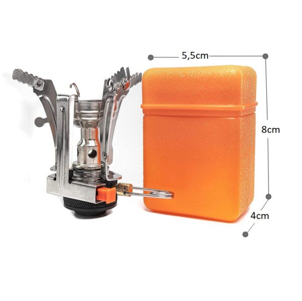 Mini Cocinilla Camping a Gas Plegable Ultraligera Portátil - Imagen 5
