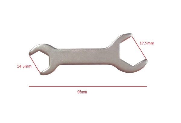 Llave de Tuerca 14.5mm 17.5mm - Imagen 2