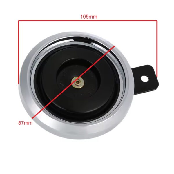 Bocina Moto Universal 12V 1.5A 100DB - Imagen 2