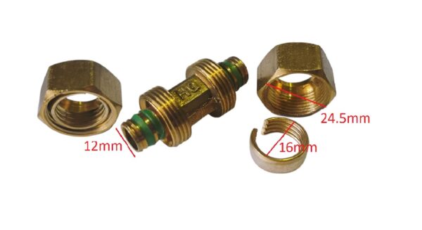 Conector de Compresion Hembra Pex Al Pex S16mm - Imagen 5