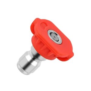 Boquilla Rociadora a Presión 1/4″ Rojo Inox. 0°