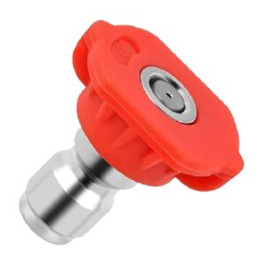 Boquilla Rociadora a Presion 1/4″ Rojo Inox.