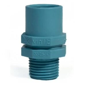 Terminal PVC-P CEM 20mm x 1/2" HE x 5 Unid.