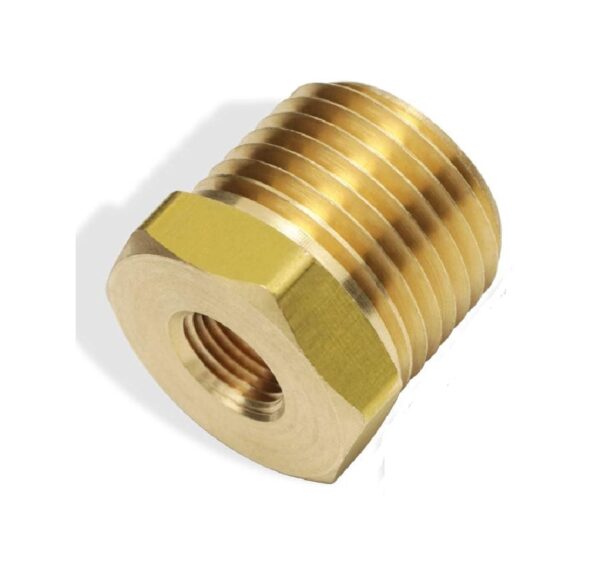 Bushing Reduccion 1/2″HE a 1/8″HI Bronce - Imagen 2