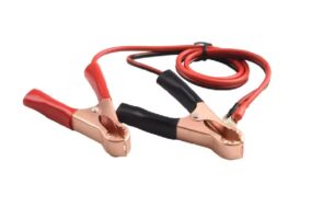 Cable Puente Bateria Pinzas Tipo Caiman Con Ojal
