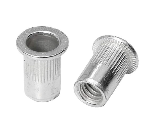 Tuerca Remache Roscado Aluminio Cabeza Plana M5 x 5 Unid. - Imagen 3